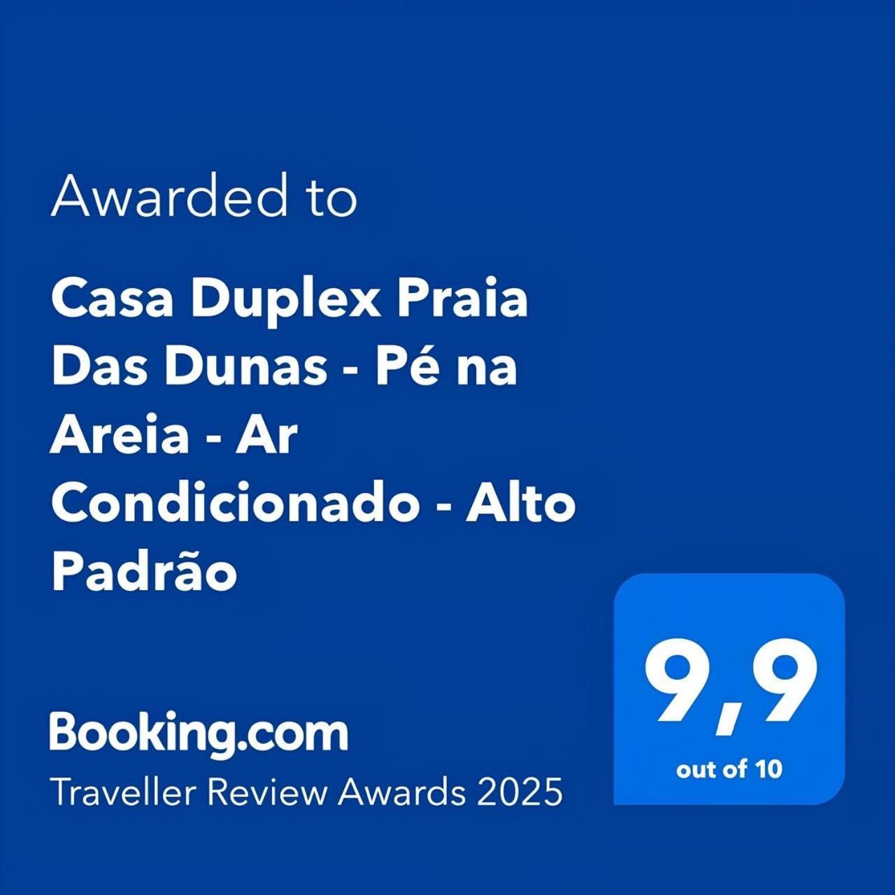 קאבו פריו Casa Duplex Praia Das Dunas - Pe Na Areia - Ar Condicionado - Alto Padrao מראה חיצוני תמונה